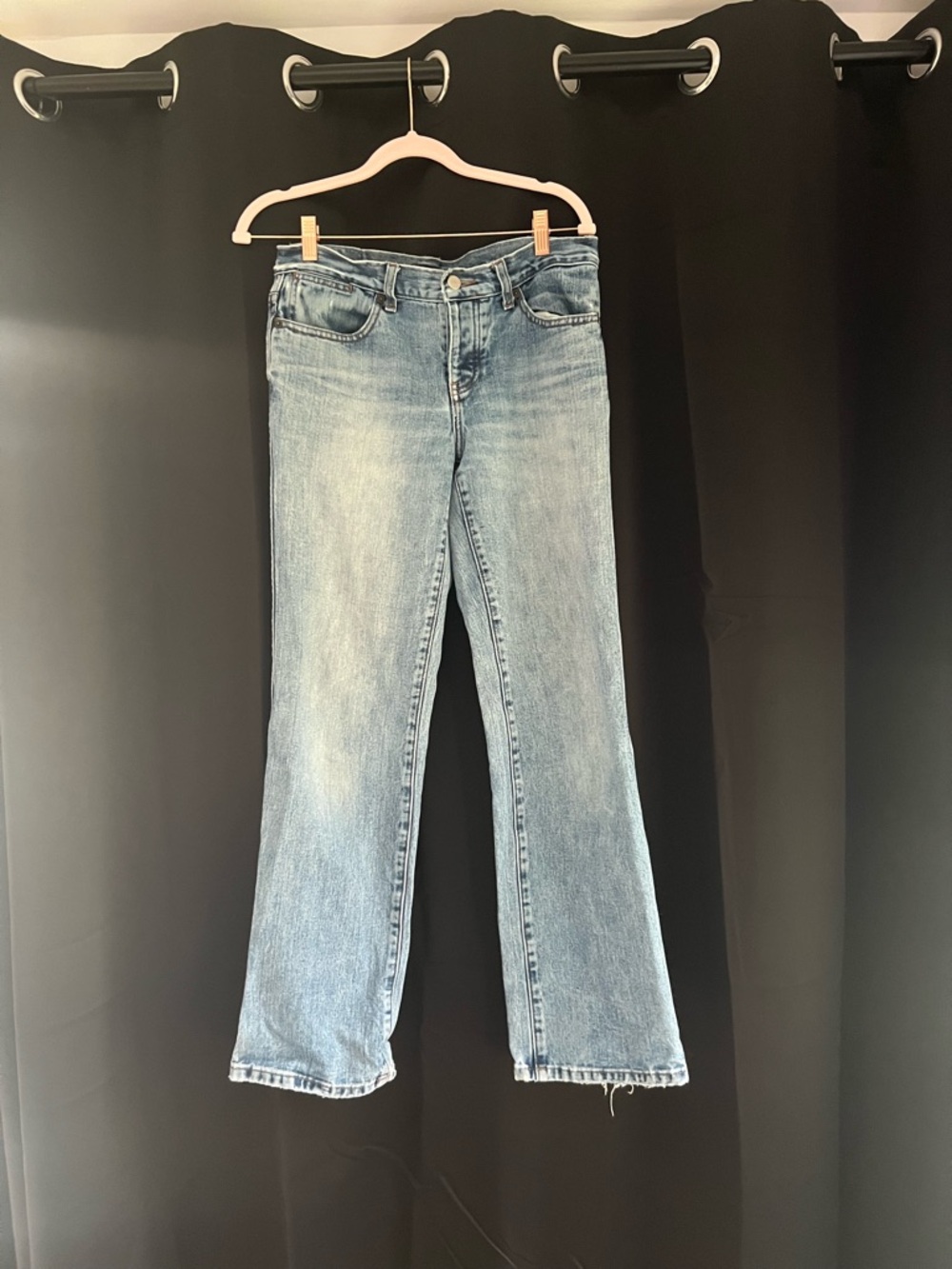 J. Crew Light Blue Straight-Leg Women's Jeans